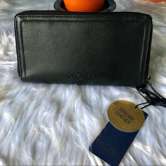 Rachel Roy Wrap Around Black Wallet - Picture 1 of 8